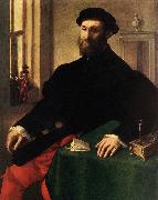 CAMPI, Giulio, Portrait of a Man - Oil on canvas